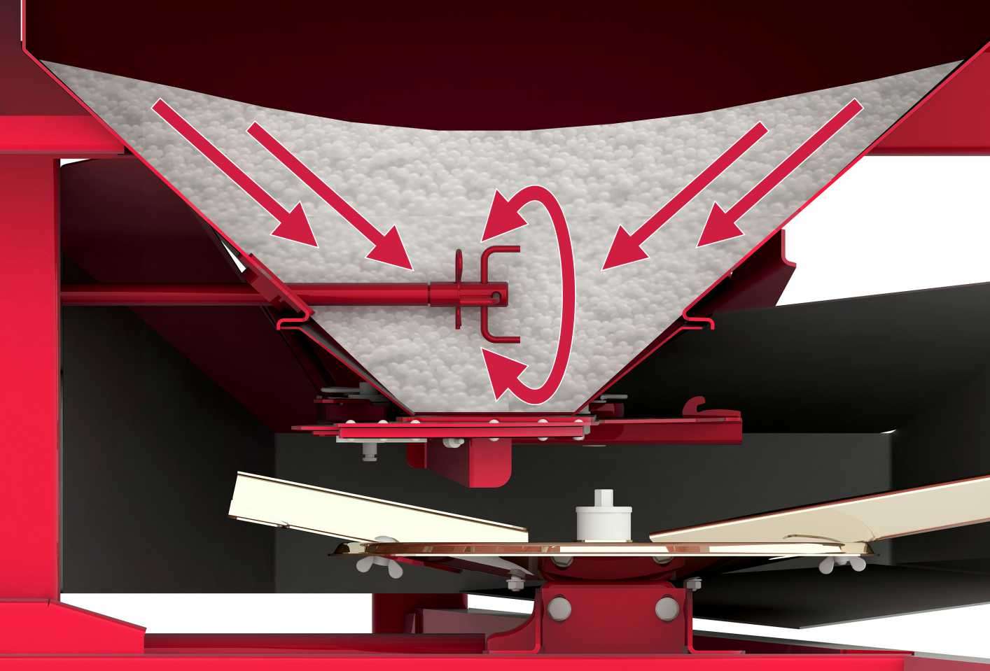 Равномерная подача удобрений 