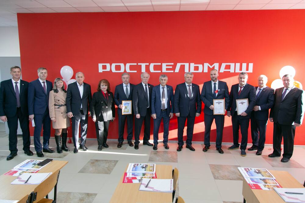 Открытие нового класса Ростсельмаш на Ставрополье