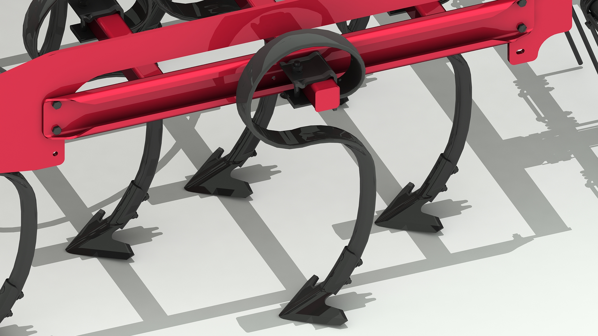 Расстановка культиваторных стоек 